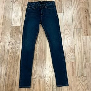 Brand new Hudson jeans ENHANCE NICO mid rise skinny dark blue size 26